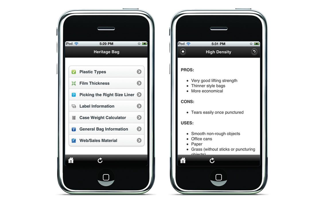 Heritage Bag Training Materials